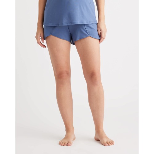 Tencel Jersey Maternity Under Belly Lounge Shorts (2-Pack)