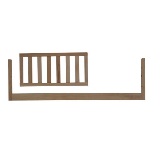 dadada Baby Crib Conversion Kit (Toddler Bed Rail) Walnut