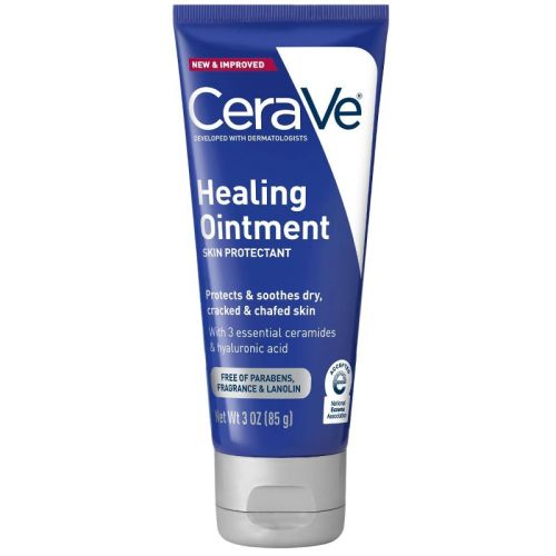 CeraVe Healing Ointment, Moisturizing Petrolatum Skin Protectant for Dry Skin Unscented - 3oz: Contains Hyaluronic Acid, Contains Ceramides