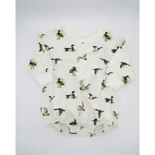 Diving Ducks - Sweatshirt Romper 2T