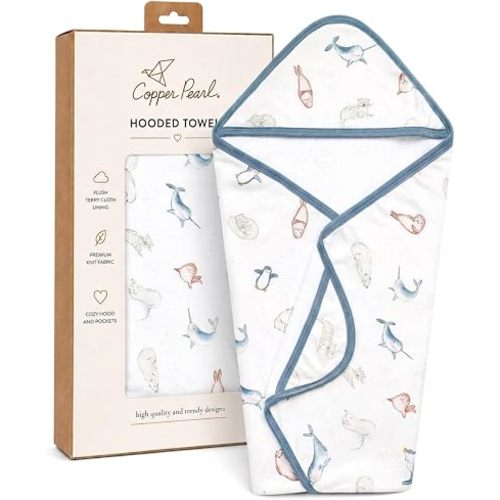 Copper Pearl Arctic Wonder Premium Knit Hooded Towel