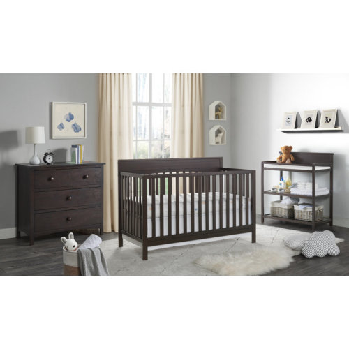 Oxford Baby Harper 4 in 1 Convertible Baby Crib, Greenguard Gold Certified & Reviews | Wayfair