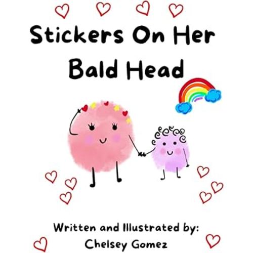 Stickers On Her Bald Head: Explaining Cancer and Chemo Hair Loss to Children in a Fun Way - Written by a Two Time Cancer Survivor (Books about Cancer for Kids)