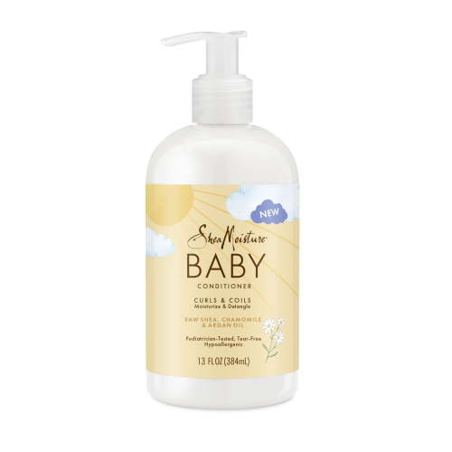SheaMoisture Baby Conditioner Raw Shea, Chamomile & Argan Oil,13 oz