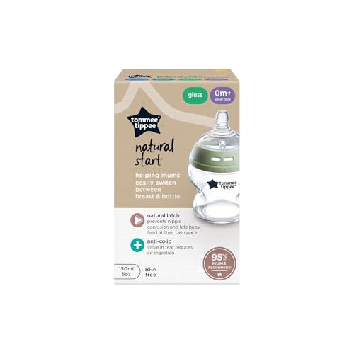 tommee tippee Biberon en Verre 150 ml Transparent