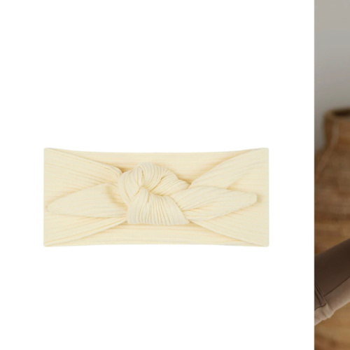 Ribbed Headband - Lemon
