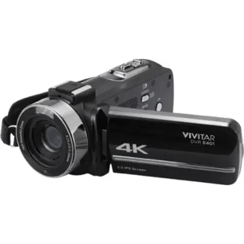 Vivitar - 4K Digital camcorder - Black