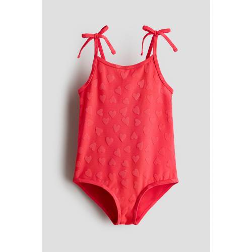 TEXTURE-PATTERN SWIMSUIT