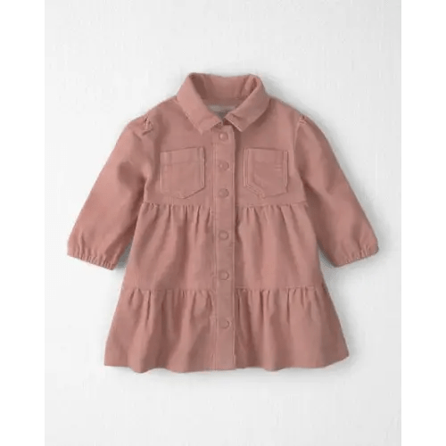 Baby Girl Organic Cotton Corduroy Dress - Little Planet | Carter's