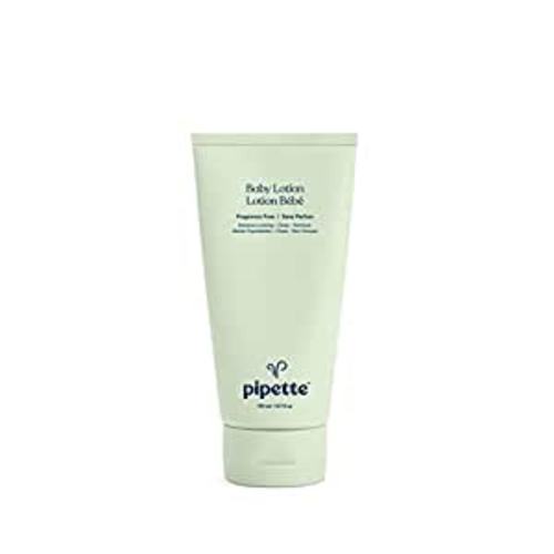 Pipette Baby Lotion, Fragrance Free, Hydration & Natural Moisture of Baby's Delicate Skin, Made with Ceramides and Renewable Plant-Derived Squalane, 5.7 fl oz