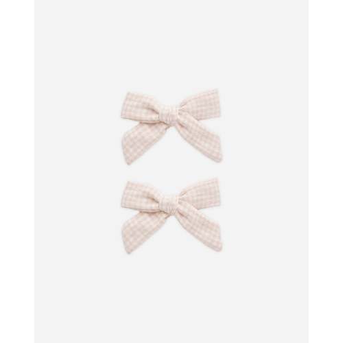 Bows, Set Of 2 || Petal Gingham – Rylee + Cru