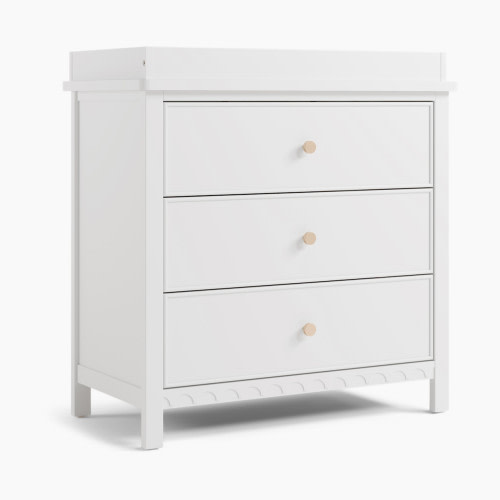 Graco Sasha 3 Drawer Chest with Changing Topper - White