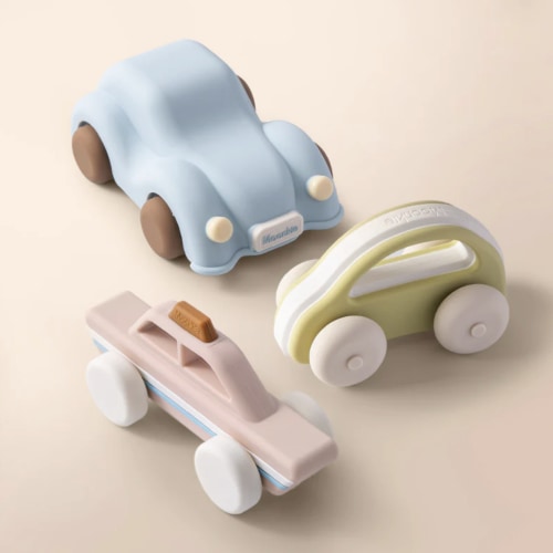 Surf & Go Silicone Mini Car Set