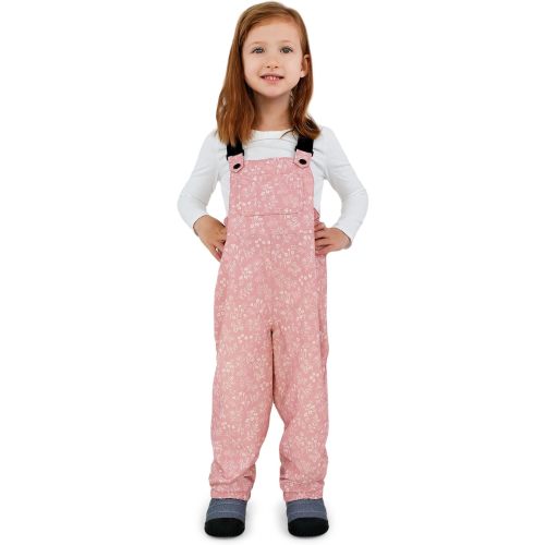 JAN & JUL Waterproof Rain Bib Pants, Overalls for Toddlers and Kids
