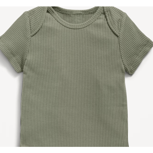 Unisex Short-Sleeve Bodysuit for Baby