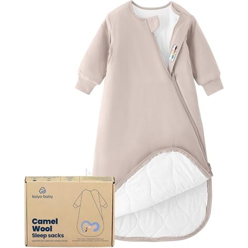 Unisex Sleeping Bag for Toddlers 3.5 Tog Sleep Sack 6-18Months, Wearable Blanket with Sleeves