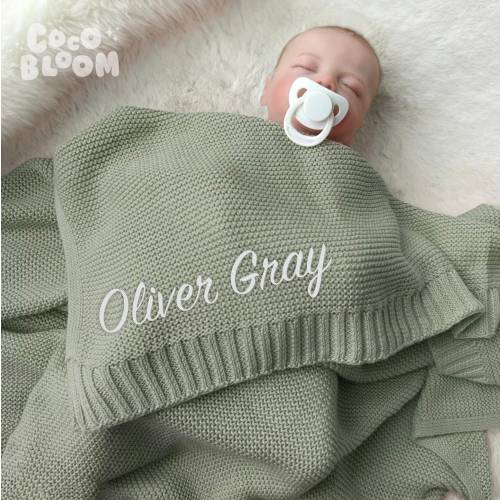 Personalized Baby Name Blanket