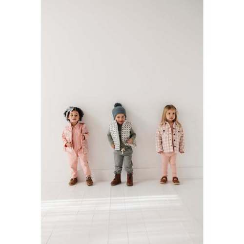 Knit Pom Hat Misty Rose - Babysprouts | Maisonette
