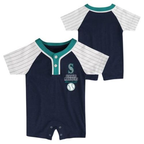 MLB Seattle Mariners Newborn Romper - 0-3M