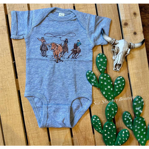 Let’s rope baby onesie