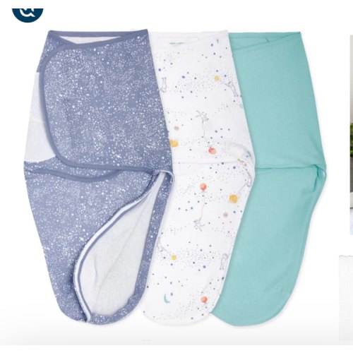 aden + anais stargaze wrap swaddle 3 pack size 0-3 months
