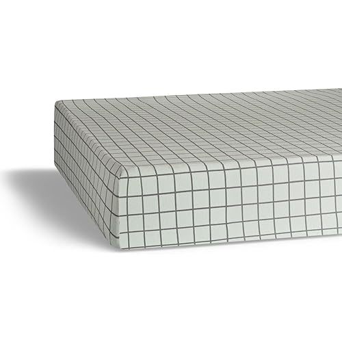 Parker Baby Soft & Durable Fitted Baby Crib Sheets | Snug Fit for Standard Crib Mattresses | Machine Washable, Fade-Resistant & Modern Nursery Designs