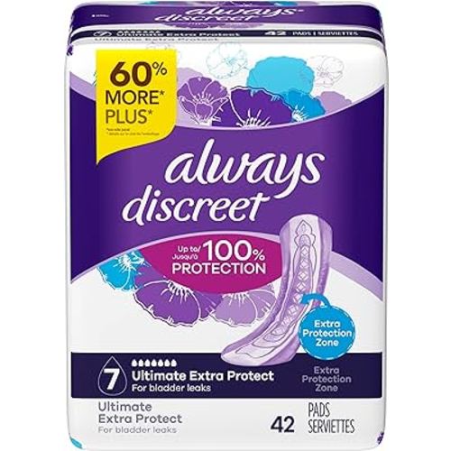 Always Discreet Ultimate Extra Protect Postpartum Incontinence Pads