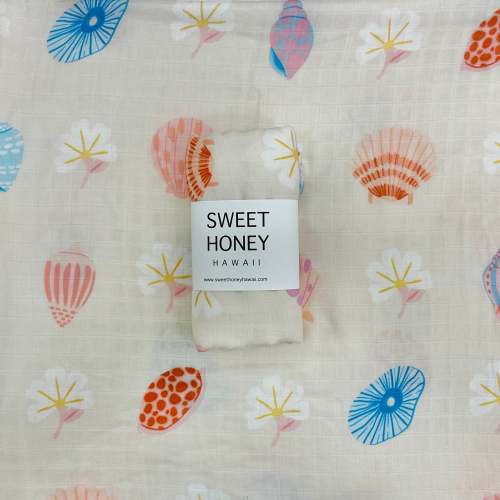 Seashell Swaddle Blanket