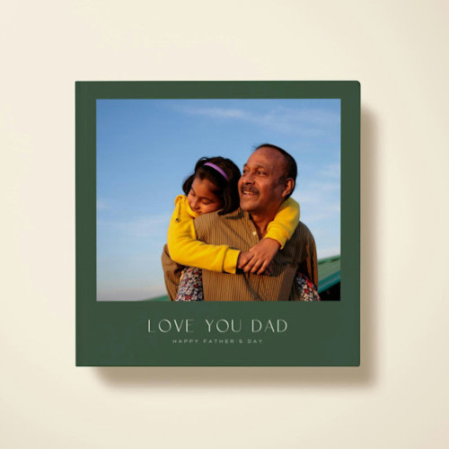 Love You Dad Hardcover Photobook