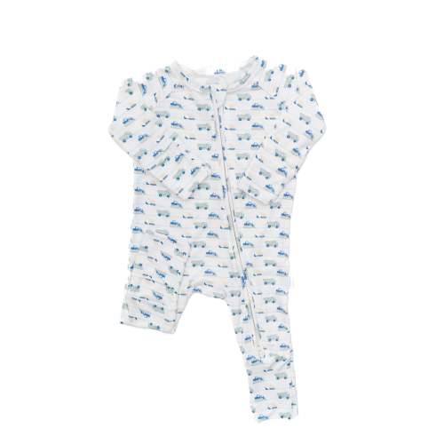 Construction Zone Sleep Romper