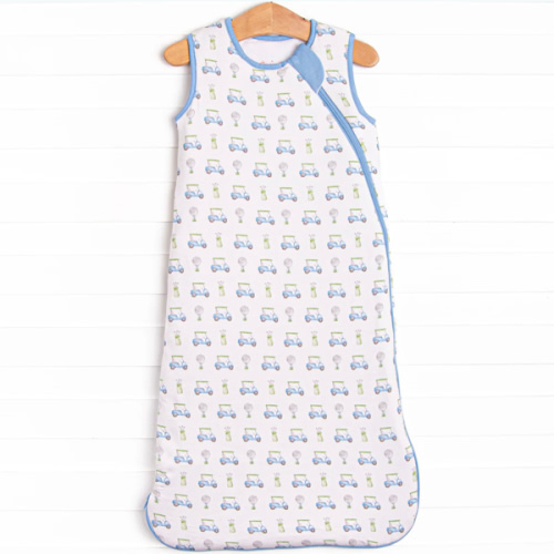 Tee Time Bamboo Sleep Bag, Blue – Stitchy Fish