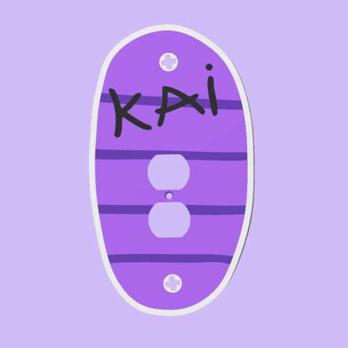 Toy Story Inspired Buzz Lightyear Boot Outlet Cover | Pixar Style Kids Room Decor | Custom Wall Plate | Nurseries | Baby Boy Room |