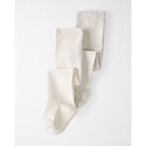 Baby 2-Pack Tights Made with Organic Cotton - Little Planet | Carter's