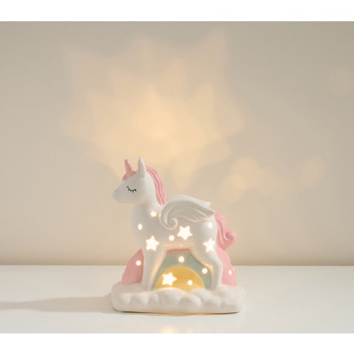 Rainbow Unicorn Ambient Nightlight (7")