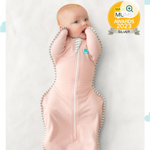 Swaddle Up™ 1.0 TOG Cotton Dusty Pink