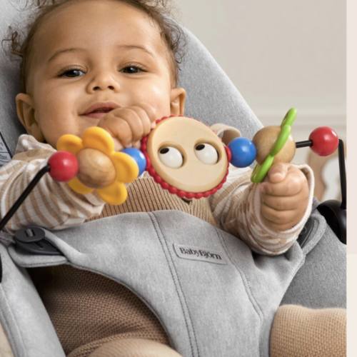 BabyBjörn Toy for Bouncer – Googly eyes