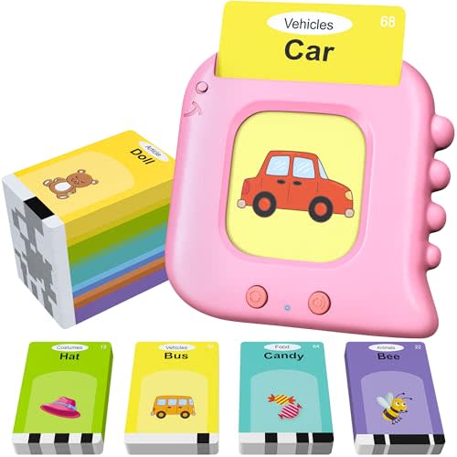 Talking Flash Cards,Kids Toddler Flash Cards with 240 Sight Words | Montessori Toys Autism Sensory Toys,Speech Therapy,Learning Educational Gifts for Age 4 5 6 Years Old Boys and Girls