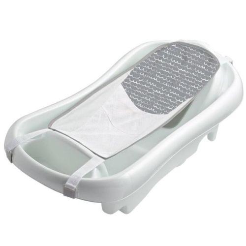 The First Years  Sure Comfort Deluxe Newborn-to-Toddler Tub with Sling, Color: White