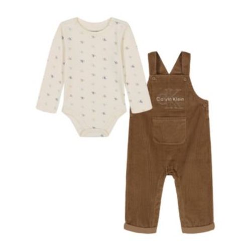 Baby Boys 2-Piece Bodysuit and Overall Set