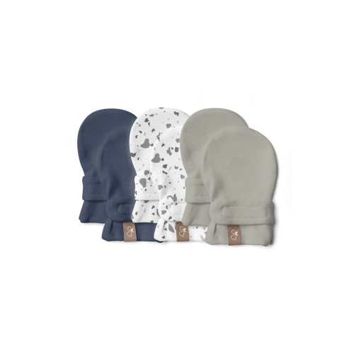 Goumi Stay On Baby Mitts, 0-3 M