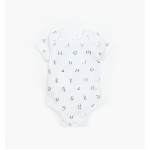 The Short Sleeve Onesie - Alphabet