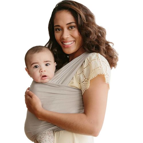 Solly Baby Wrap, Buttery-Soft Baby Carrier Newborn to Toddler 8-25 Lbs., Lightweight & Hands-Free Infant Sling Wrap, Breathable Summer Carrier, Baby Wearing & Postpartum Essential, New Mom Gift, Spelt