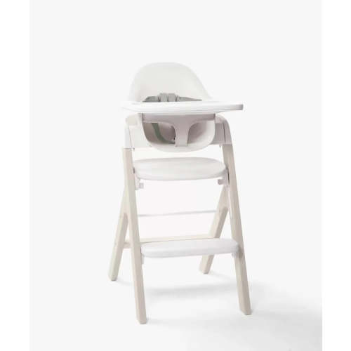 Mockingbird High Chair, 2.0, Cloud Beech, White