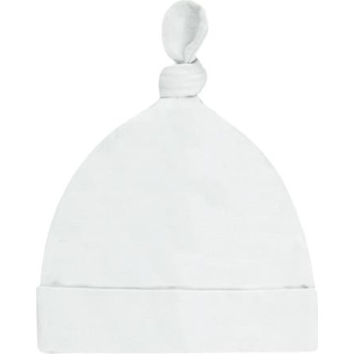 Knotted Stretch Organic Cotton Hat, 0-6 M