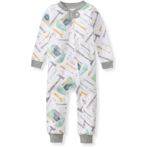 Burt's Bees Baby Unisex Footless Sleeper Pajama 100% Organic Cotton Snug-Fit 1-Piece Zip-Up Jumpsuit for Toddlers