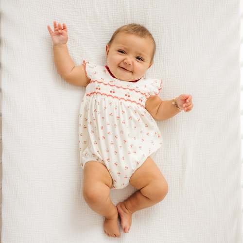 Cherry Grove Smocked Bubble