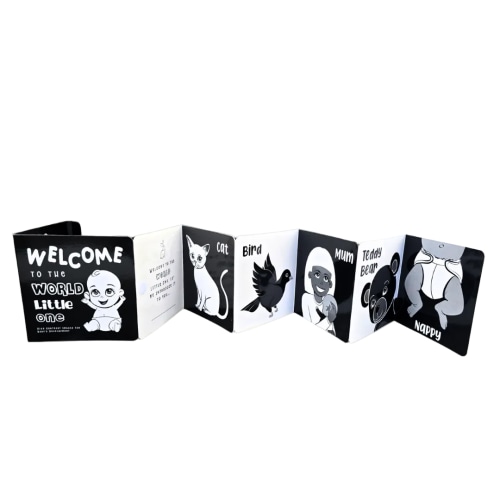 Young Wonderer High Contrast Book - Welcome To The World Little One