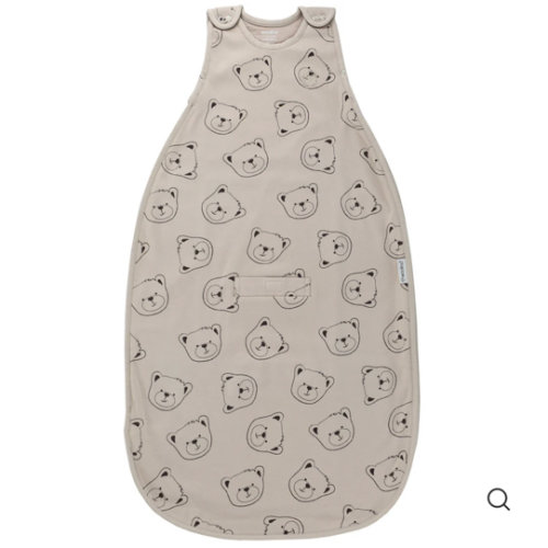 4 Season® Ultimate Baby Sleep Bag, Merino Wool & Organic Cotton, Teddy Bear