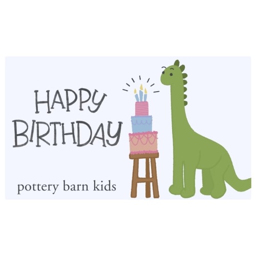 E Gift Card – The Perfect Gift for Any Occasion | Pottery Barn Kids