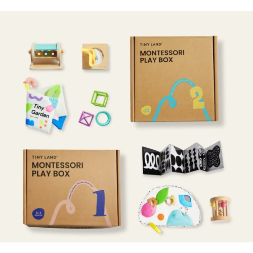 Tiny Land® Montessori Sensory Beginnings Baby Set(0–6 months)